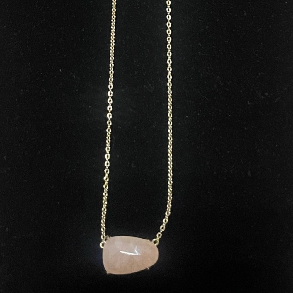 Authentic Pink and Gold Kendra Scott Necklace
